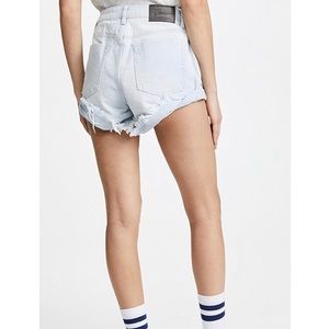 ONE TEASPOON Brando Bandits Mid Waist Short